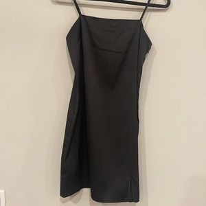 Forever 21 Black Mini Slip Dress